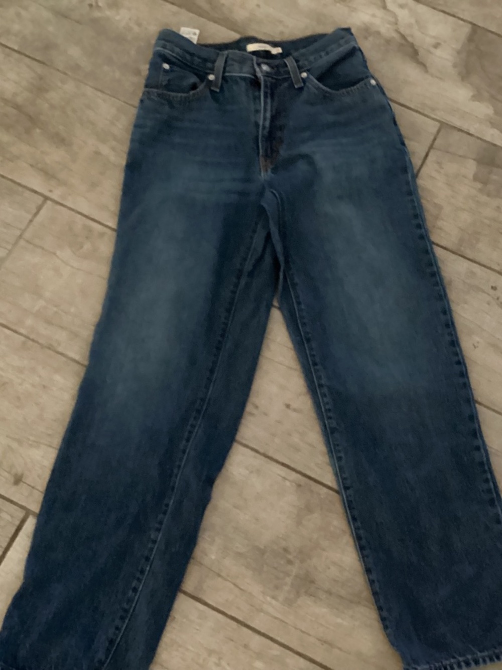 Levi’s 94 baggy dark wash denim jeans 25